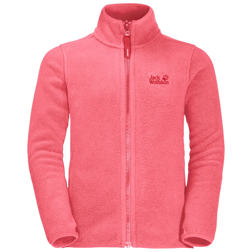 Jack Wolfskin BAKSMALLA fleece ζακετεσ παιδικά κοραλι ροζ | GR0815142